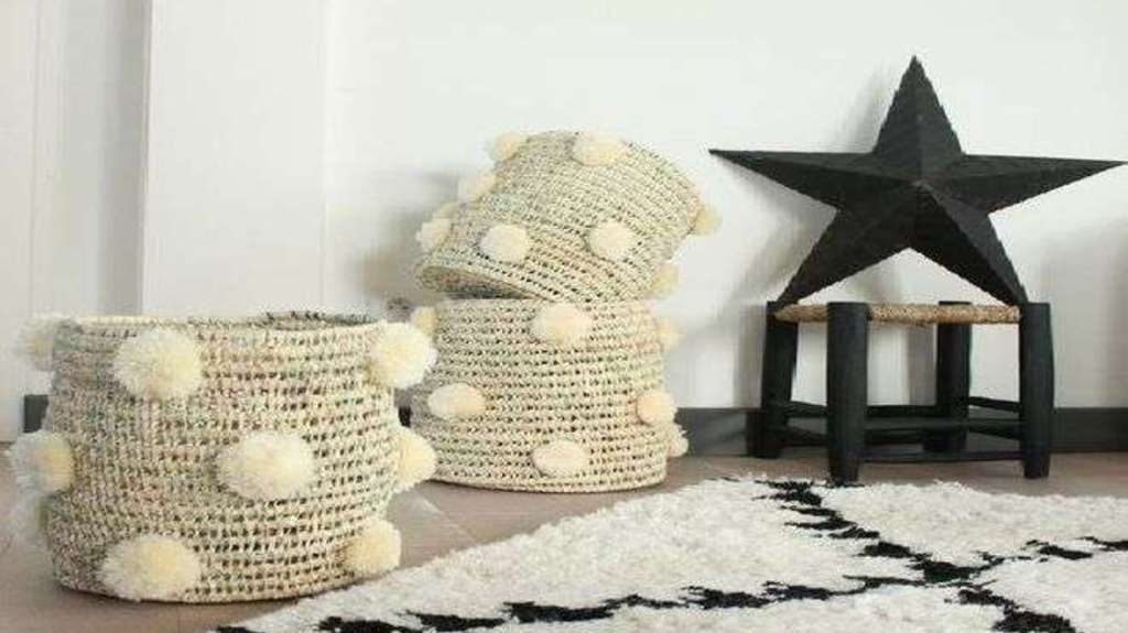 DIY "le panier Pompons"