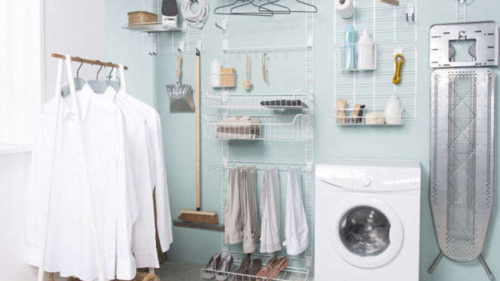 Buanderies pratiques et astucieuses