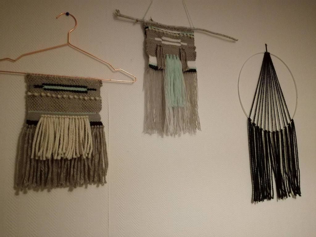 Décoration mural en tissage