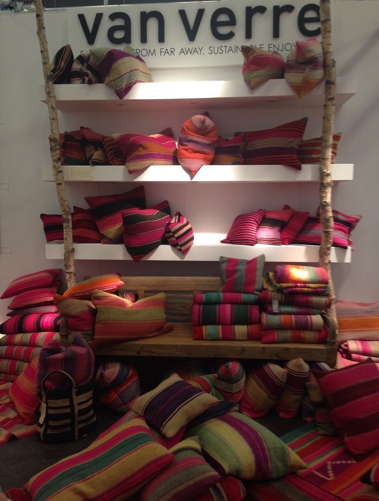 Décoration textiles ethniques colorés