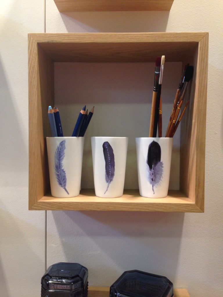 Etagère murale en bois