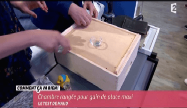Chambre rangée pour un gain de place maxi ccvb