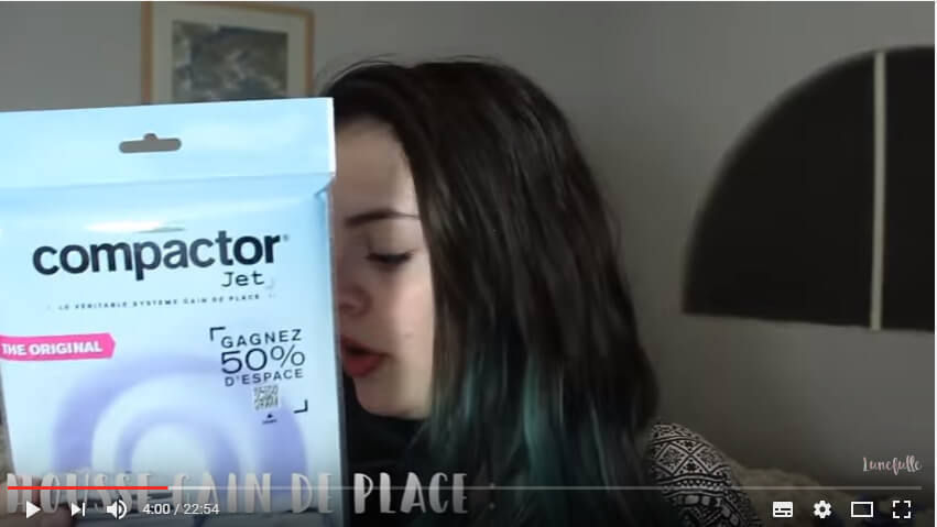 Conseils de la Youtubeuse Lunefulle pour bien ranger sa valise