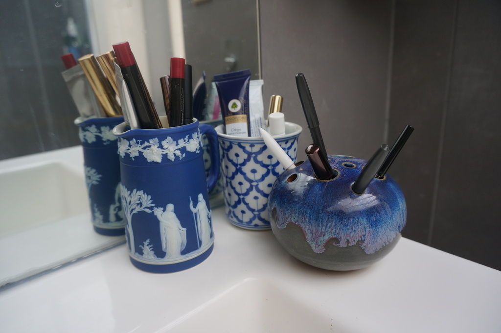 Pots de rangement pour cosmétiques